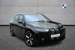 2023 BMW iX Estate 240kW xDrive40 M Sport 76.6kWh 5dr Auto in Black Sapphire metallic paint at Listers Boston (BMW)