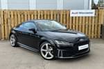 2022 Audi TT Coupe 40 TFSI S Line 2dr S Tronic in Myth Black Metallic at Worcester Audi