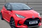 2020 Toyota Yaris Hatchback Special Editions 1.5 Hybrid Launch Edition 5dr CVT in Orange at Listers Toyota Bristol (North)