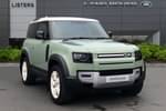 2023 Land Rover Defender Estate Special Editions 3.0 D300 75th Limited Edition 90 3dr Auto in GRASSMERE GREEN at Listers Land Rover Droitwich