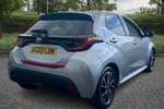 Image two of this 2022 Toyota Yaris Hatchback 1.5 Hybrid Design 5dr CVT in Silver at Listers Toyota Coventry