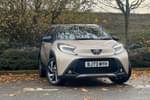 2023 Toyota Aygo X Hatchback 1.0 VVT-i Exclusive 5dr in Beige at Listers Toyota Coventry