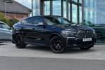 2022 BMW X6 Estate xDrive M50i 5dr Auto in Black Sapphire metallic paint at Listers King's Lynn (BMW)