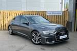 2024 Audi A6 Diesel Saloon 40 TDI Quattro S Line 4dr S Tronic in Daytona Grey Pearlescent at Worcester Audi