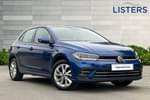 2022 Volkswagen Polo Hatchback 1.0 TSI Style 5dr in Reef Blue at Listers Volkswagen Loughborough