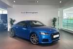 2017 Audi TT Coupe Special Editions 2.0T FSI Quattro TTS Black Edition 2dr S Tronic in Ara blue, crystal effect at Birmingham Audi