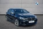 2024 BMW 1 Series Hatchback M135i xDrive 5dr Step Auto in Black Sapphire metallic paint at Listers Boston (BMW)
