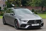 2022 Mercedes-Benz A Class AMG Hatchback A45 S 4Matic+ Plus 5dr Auto in MANUFAKTUR mountain grey MAGNO at Mercedes-Benz of Lincoln