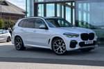 2021 BMW X5 Estate xDrive40i MHT M Sport 5dr Auto in Mineral White at Listers King's Lynn (BMW)