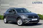 2023 Volkswagen T-Roc Hatchback 1.5 TSI EVO Life 5dr in Indium Grey at Listers Volkswagen Worcester