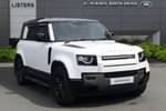 2022 Land Rover Defender Diesel Estate 3.0 D250 X-Dynamic S 110 5dr Auto (6 Seat) in Fuji White at Listers Land Rover Droitwich