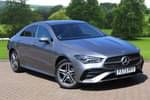 2023 Mercedes-Benz CLA Coupe 250e AMG Line Executive 4dr Tip Auto in mountain grey metallic at Mercedes-Benz of Grimsby