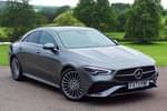 2023 Mercedes-Benz CLA Coupe 180 AMG Line Premium 4dr Tip Auto in mountain grey metallic at Mercedes-Benz of Grimsby