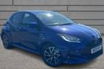 2021 Toyota Yaris Hatchback 1.5 Hybrid Design 5dr CVT in Blue at Listers Toyota Bristol (South)