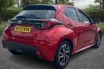 Image two of this 2022 Toyota Yaris Hatchback 1.5 Hybrid Design 5dr CVT in Red at Listers Toyota Coventry