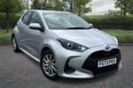 2023 Toyota Yaris Hatchback 1.5 Hybrid Icon 5dr CVT in Silver at Listers Toyota Stratford-upon-Avon