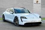 2023 Porsche Taycan Sport Turismo 560kW Turbo S 93kWh 5dr Auto in Carrara White Metallic at Porsche Centre Hull