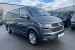 2023 Volkswagen Transporter T32 LWB Diesel 2.0 TDI 150 Highline Kombi Van DSG in Indium Grey at Listers Volkswagen Van Centre Worcestershire