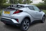 Image two of this 2023 Toyota C-HR Hatchback 1.8 Hybrid Design 5dr CVT in Silver at Listers Toyota Lincoln
