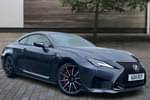 2024 Lexus RC F Coupe 5.0 2dr Auto (Sunroof) in Grey at Lexus Lincoln