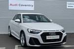 2022 Audi A1 Sportback 30 TFSI 110 S Line 5dr S Tronic in Shell White at Coventry Audi
