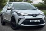 2023 Toyota C-HR Hatchback 1.8 Hybrid Excel 5dr CVT in Silver at Listers Toyota Nuneaton