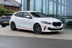 2021 BMW 1 Series Hatchback 128ti 5dr Step Auto in Alpine White at Listers King's Lynn (BMW)