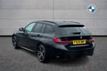 Image two of this 2024 BMW 3 Series Touring 330e xDrive M Sport 5dr Step Auto in Black Sapphire metallic paint at Listers Boston (BMW)