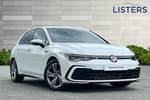 2023 Volkswagen Golf Hatchback 1.5 eTSI 150 R-Line 5dr DSG in Pure White at Listers Volkswagen Loughborough