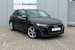 2022 Audi A1 Sportback 40 TFSI 207 S Line Competition 5dr S Tronic in Myth Black Metallic at Stratford Audi