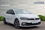 2019 Volkswagen Polo Hatchback 2.0 TSI GTI 5dr DSG in Pure White at Listers Volkswagen Loughborough