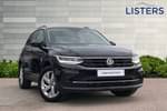 2022 Volkswagen Tiguan Estate 1.5 TSI 150 Life 5dr DSG in Deep Black at Listers Volkswagen Loughborough