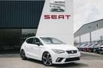 2022 SEAT Ibiza Hatchback 1.0 TSI 110 FR Sport 5dr in White at Listers SEAT Coventry