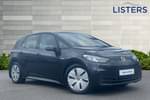 2021 Volkswagen ID.3 Hatchback 150kW Life Pro Performance 58kWh 5dr Auto in Manganese Grey Metallic Black Roof at Listers Volkswagen Stratford-upon-Avon