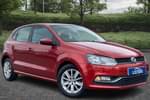 2015 Volkswagen Polo Hatchback 1.2 TSI SE 5dr in Metallic - Carmen Red at Listers Toyota Lincoln