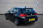 Image two of this 2018 BMW 1 Series Hatchback 118i (1.5) Sport 5dr (Nav/Servotronic) in Black Sapphire metallic paint at Listers Boston (BMW)