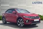 2024 Volkswagen T-Roc Cabriolet 1.5 TSI R-Line 2dr DSG in Kings Red at Listers Volkswagen Stratford-upon-Avon