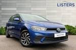 2024 Volkswagen Polo Hatchback 1.0 TSI Life 5dr in Reef Blue at Listers Volkswagen Coventry