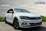 2021 Volkswagen Polo Hatchback 1.0 TSI 95 Match 5dr in Pure White at Listers Volkswagen Coventry