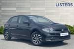 2024 Volkswagen Polo Hatchback 1.0 Life 5dr in Deep black at Listers Volkswagen Stratford-upon-Avon