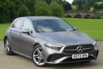 2024 Mercedes-Benz A Class Hatchback A180 AMG Line Executive 5dr Auto in MANUFAKTUR mountain grey MAGNO at Mercedes-Benz of Boston