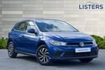 2023 Volkswagen Polo Hatchback 1.0 Life 5dr in Reef Blue at Listers Volkswagen Worcester