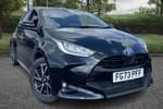 2023 Toyota Yaris Hatchback 1.5 Hybrid Design 5dr CVT in Black at Listers Toyota Coventry