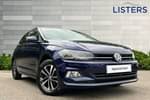 2020 Volkswagen Polo Hatchback Special Editions 1.0 TSI 95 United 5dr in Atlantic Blue metallic at Listers Volkswagen Coventry