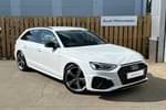 2021 Audi A4 Avant 35 TFSI Black Edition 5dr S Tronic in Glacier White Metallic at Worcester Audi