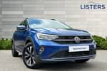 2023 Volkswagen Taigo Hatchback 1.0 TSI 110 Life 5dr DSG in Reef Blue at Listers Volkswagen Coventry