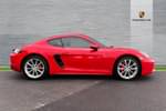 Image two of this 2022 Porsche 718 Cayman Coupe 2.5 S 2dr PDK in Guards Red at Porsche Centre Hull