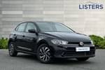 2024 Volkswagen Polo Hatchback 1.0 TSI Life 5dr DSG in Deep black at Listers Volkswagen Worcester