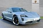 2024 Porsche Taycan Saloon 560kW Turbo S 93kWh 4dr Auto in Dolomite Silver Metallic at Porsche Centre Hull