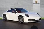 2024 Porsche 911 [992] Carrera 4 Coupe 2dr PDK in White at Porsche Centre Hull